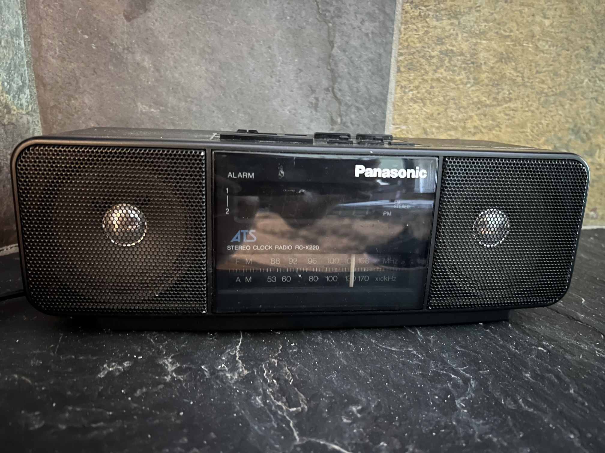 Panasonic Alarm Clock W Battery Back Up