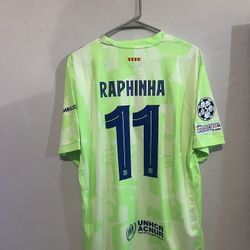 FC Barcelona 2024-26 3rd Raphinha Jersey XL