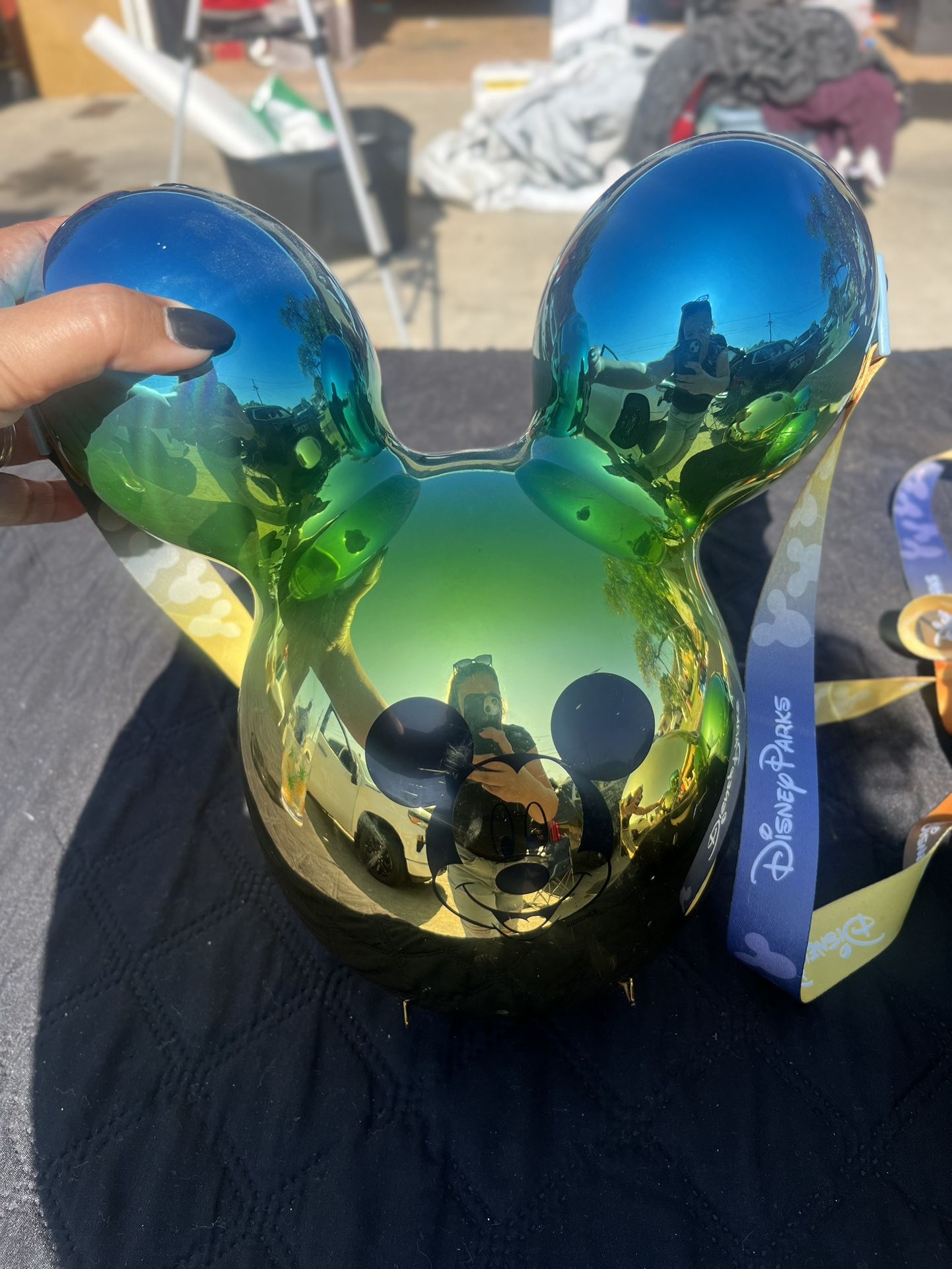 Mickey Balloon Popcorn Holder