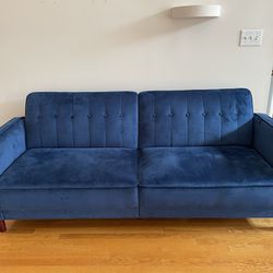 Velvet Sleeper Couch