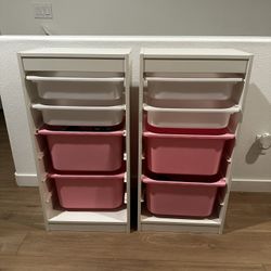 IKEA Trofast Storage Shelves 