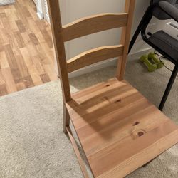4 IKEA IVAR Solid Pine Dining Chair - Great Condition