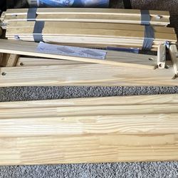 Twin Beds - Stackable, Ikea, Pine