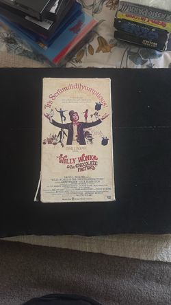 Willy Wonka & the Chocolate Factory on VHS in presentable condition.