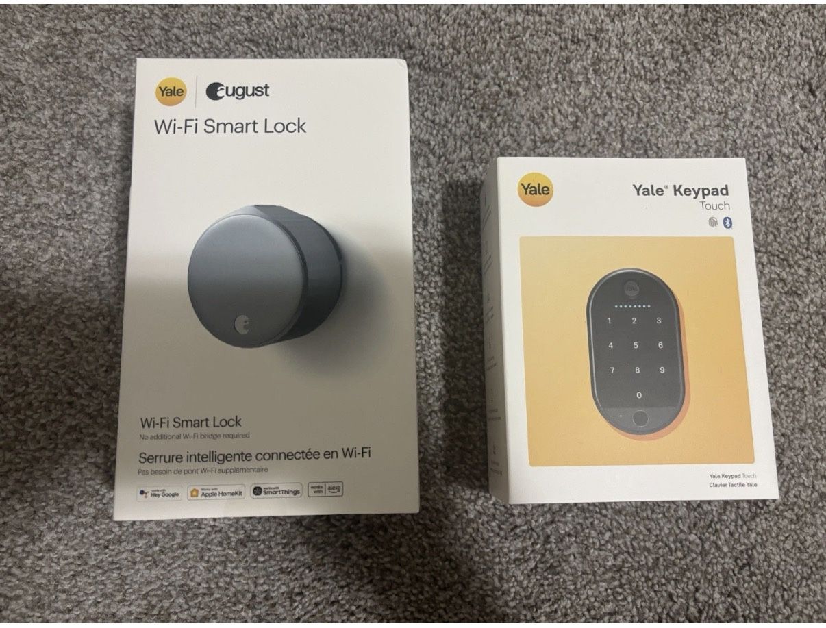 Yale | August Wi-Fi Smart Lock with Keypad Touch - Silver