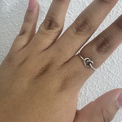 James Avery Heart Knot Ring Size 10- Sterling Silver 925