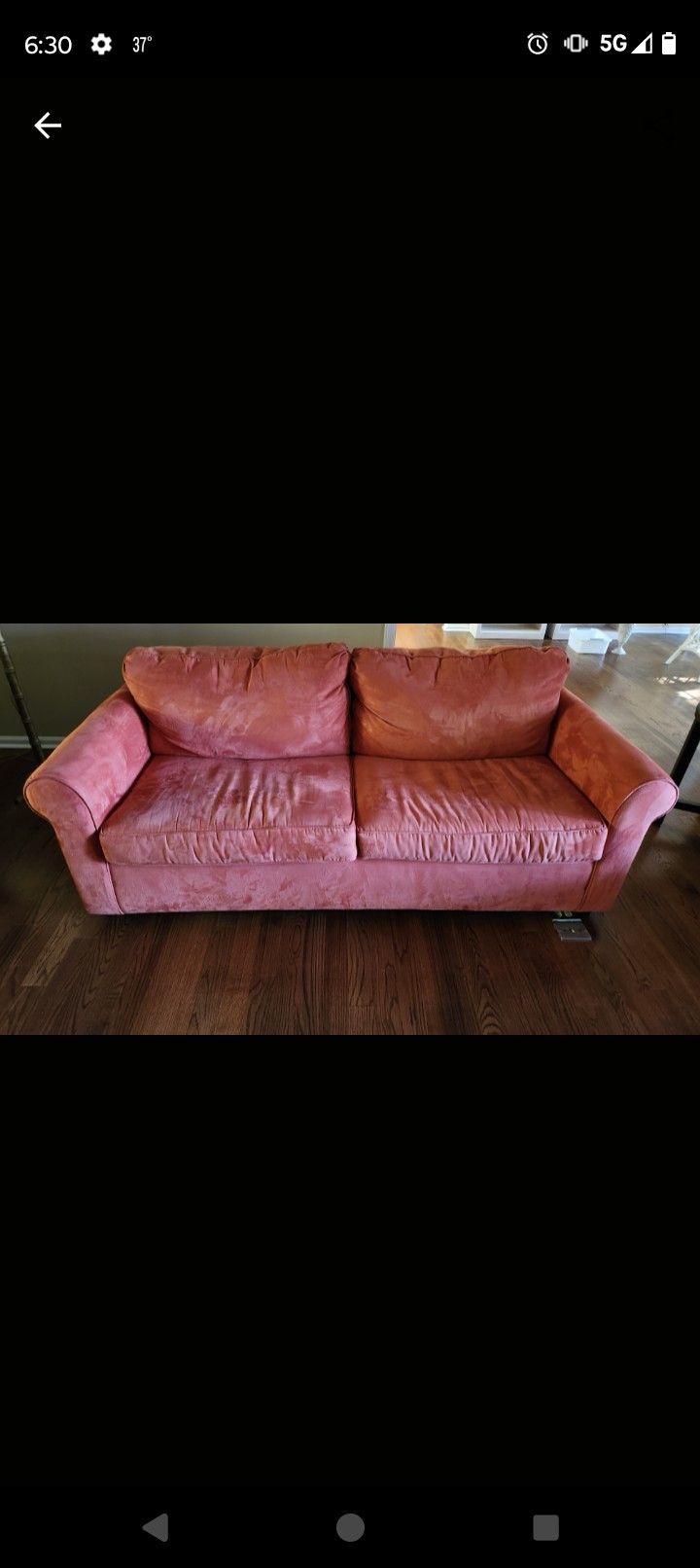 Living Room Set Couch With Queen Bed Pullout, Coffee Tables And Oversized Chairs