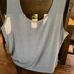 Chicos Grey Tank Size 3