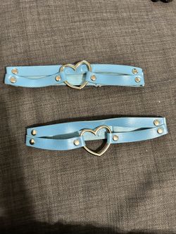 Double Strap Heart Thigh Elastic adjustable Leg garter Belt