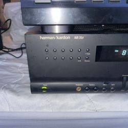 Harmon Kardon Receiver And Recordable Yamaha Cd 