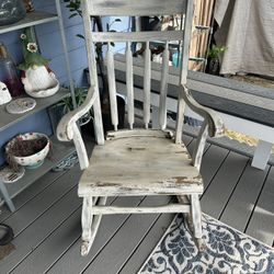Wood rocking Chair