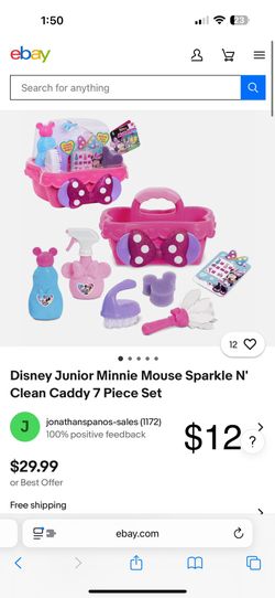 Minnie Mouse Clean Caddy Play Set 