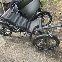 HP Velotechnic Scorpuon Folding Recumbent Trike