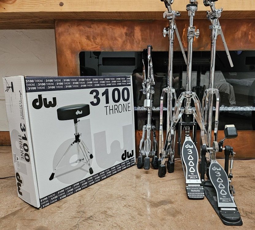 New DW 5-piece 3000 Series Hardware Pack with DW 3000 Throne