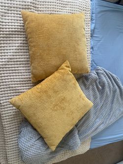 Yellow Decorative Pillows