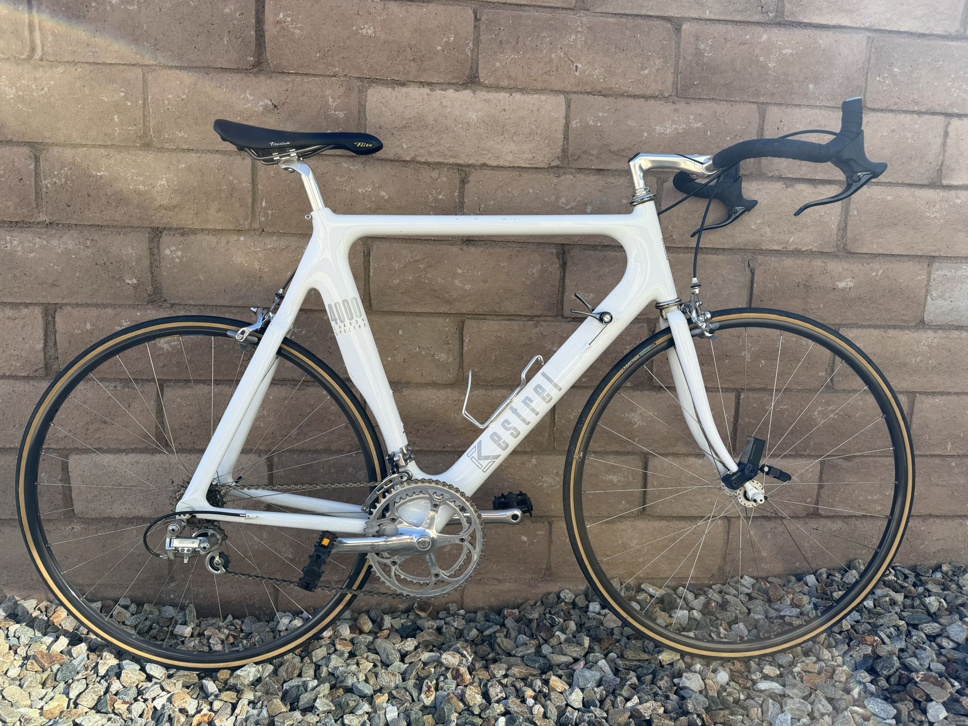 Kestrel Carbon Fiber Racing Bike.