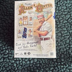 Baseball Cards 2025 Allen & Ginter Blaster Box