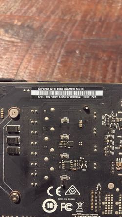 GeForce GTX 1060 iGAMER 6G OC GPU
