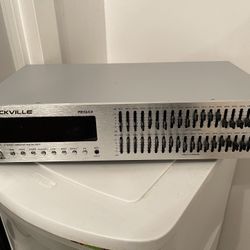 Rockville req42 dual 21 band graphic equalizer