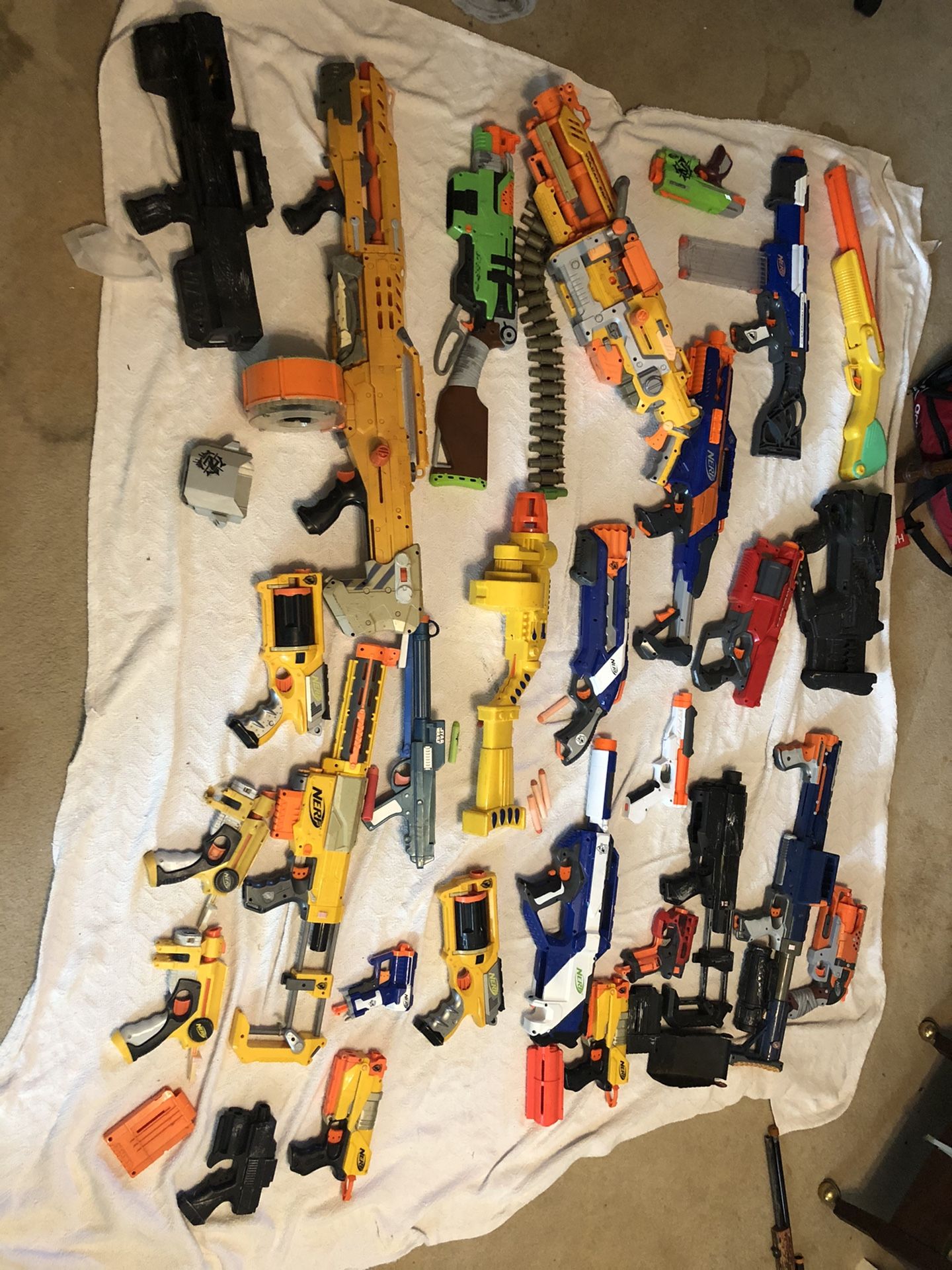 Huge Nerf Gun Collection