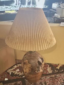 Vintage Western   Mesquite Lamp 36 Inches High 