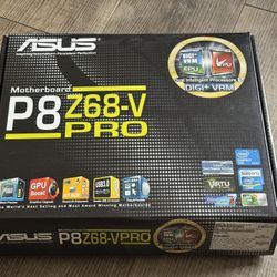 🧩 Asus P8Z68-V Pro Motherboard – For Parts or Repair 🧩 