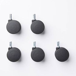 Office chair wheels- carpet casters OR soft casters for hard surfaces 