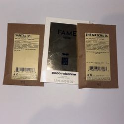 3 PERUME SAMPLES WOMEN