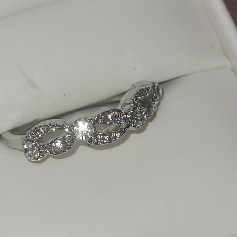Austrian Crystal Ring Size 6
