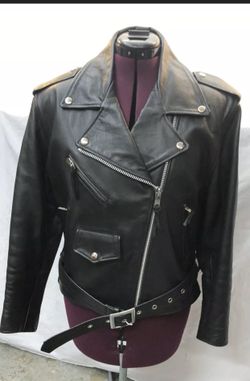 Wilson motorcycle jacket ladies small black