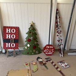 Various Custom Made Christmas Decorations 