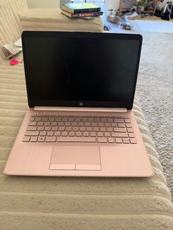 HP Laptop in Rose Pink