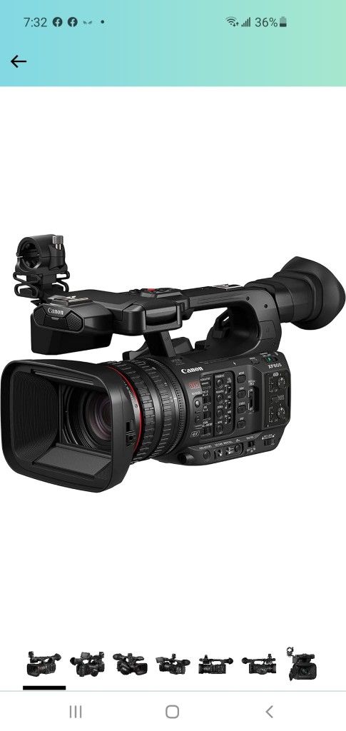 CANON XF605 4K UHD PRO CAMCORDE