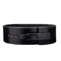 Rogue Power Lifting Lever Belt Weightlifting Black Leather