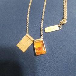 Vintage 925 Sterling Silver Necklace 