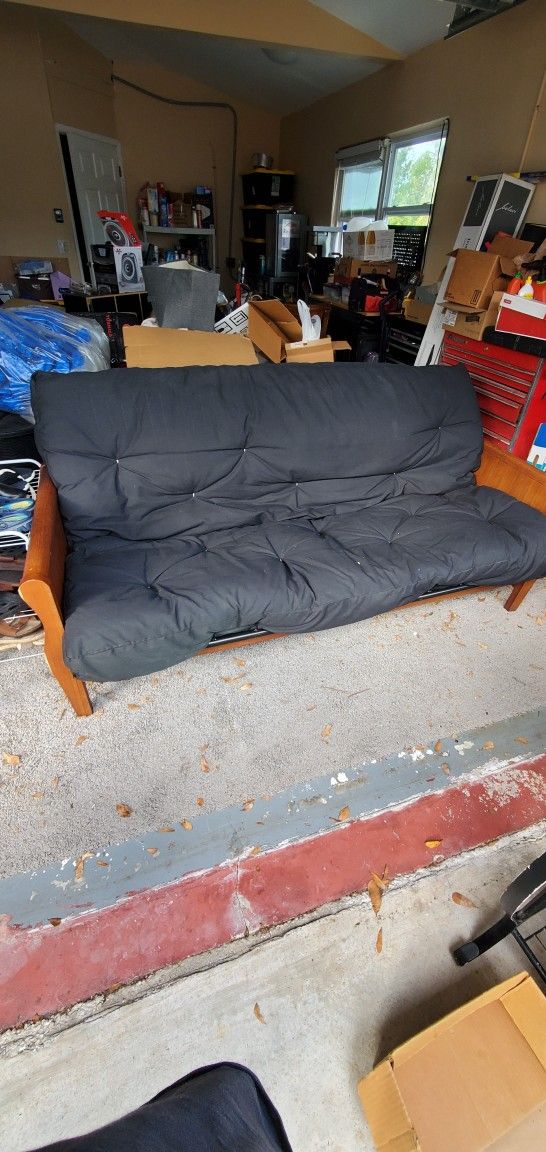 Futon the futon opens up