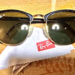 RayBan Clubmaster RB3016 Sunglasses 