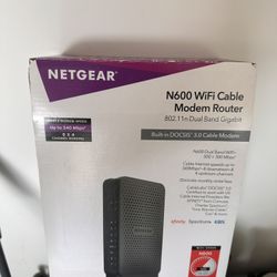 Cm700 / N600 Netgear Cable Modem