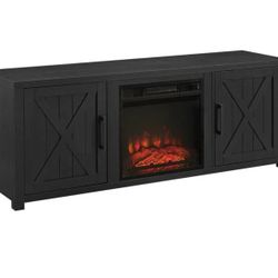 FIREPLACE TV STAND NEW IN BOX