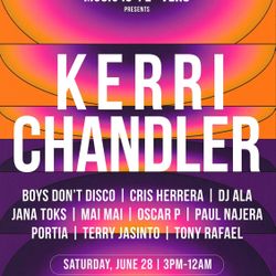 2 Tickets Kerri Chandler San Diego