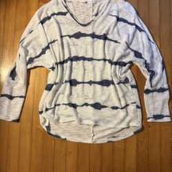 ENTI Gauze Beachy Top Size Large 