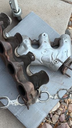 Silverado exhaust manifolds