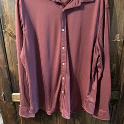 Brick Red Button Up 