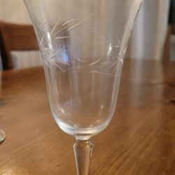 Gorgeous Antique Crystal Glasses for sale!
