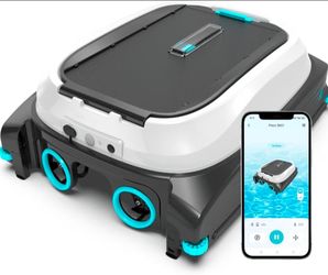 Pleco SK01 Solar Pool Skimmer Robot with APP, Obsidian & Ivory
Auto Surface Cleaning, 24/7 Cleaning, Dual Charging Modes, Obstacle Avoidance, Large Fi