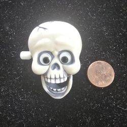 Animated Hallmark Skull Pin