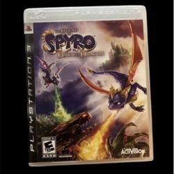 The legend of Spyro Dawn of the Dragon Activision Sony PlayStation 3 PS3 system 