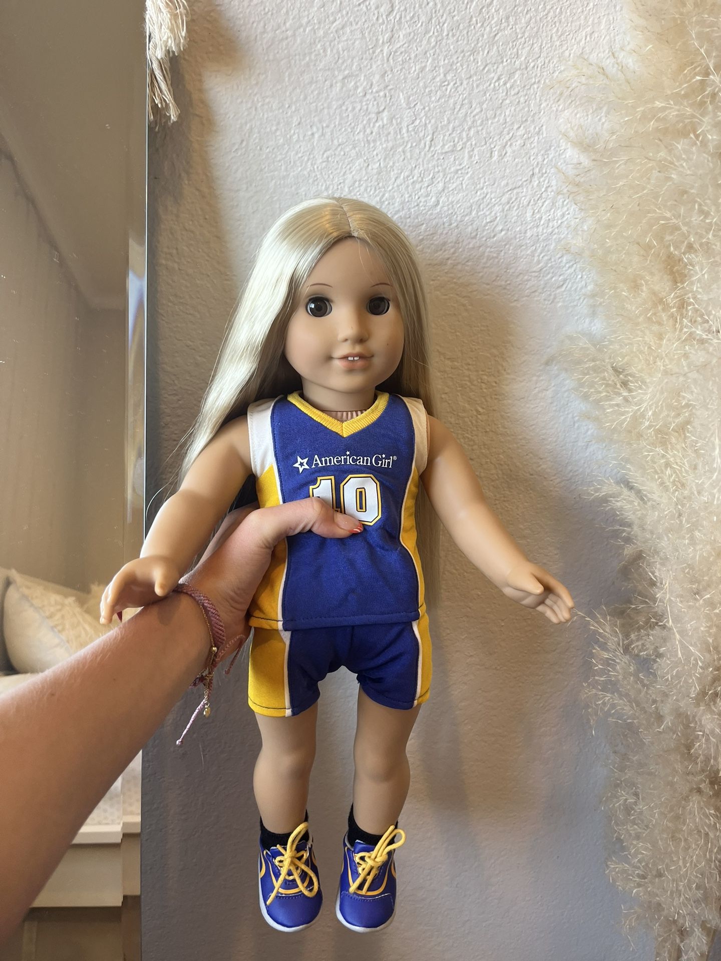 American Girl Doll, Blonde, Basketball