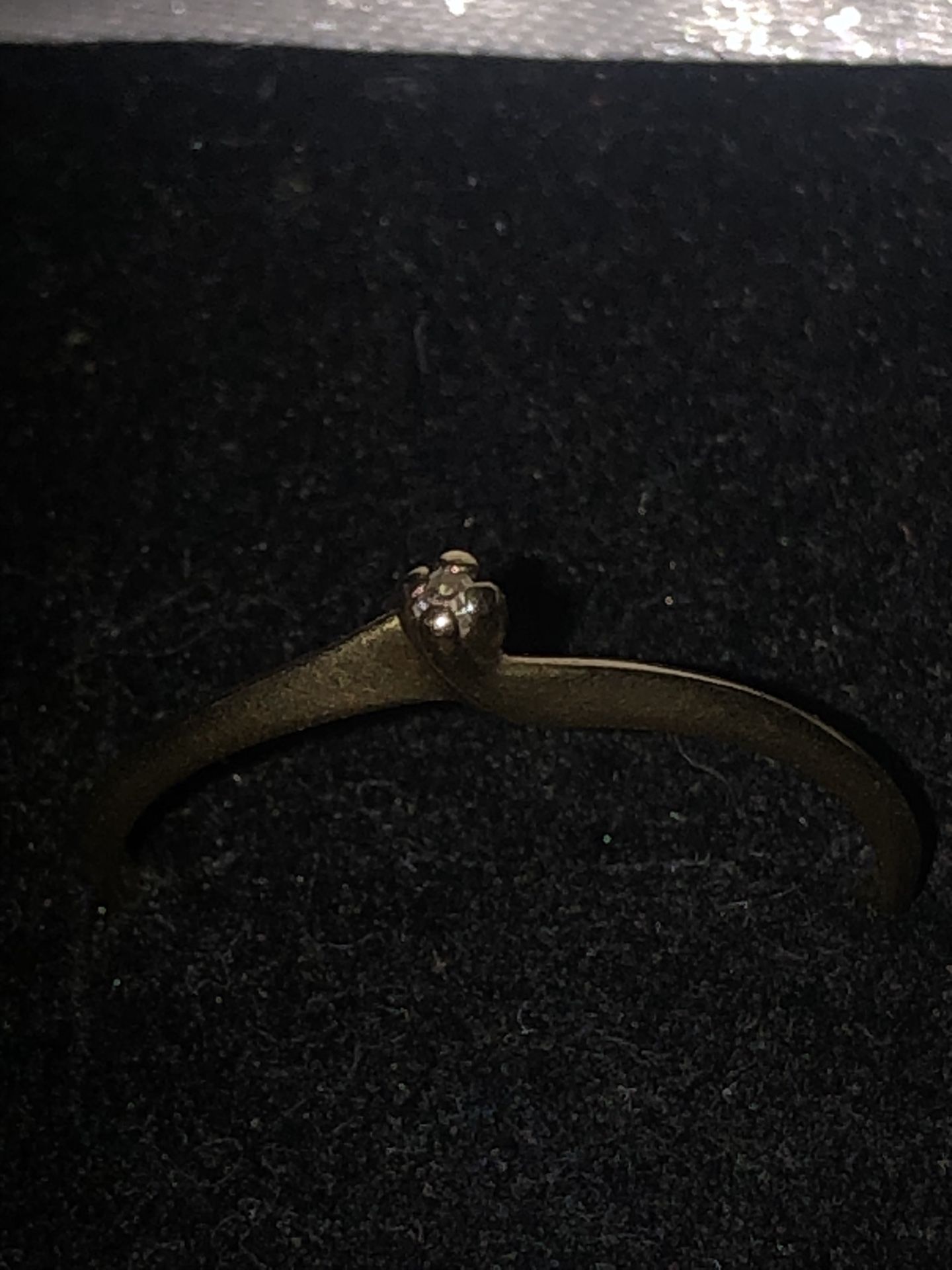 10k Gold Diamond Ring  & Accessories