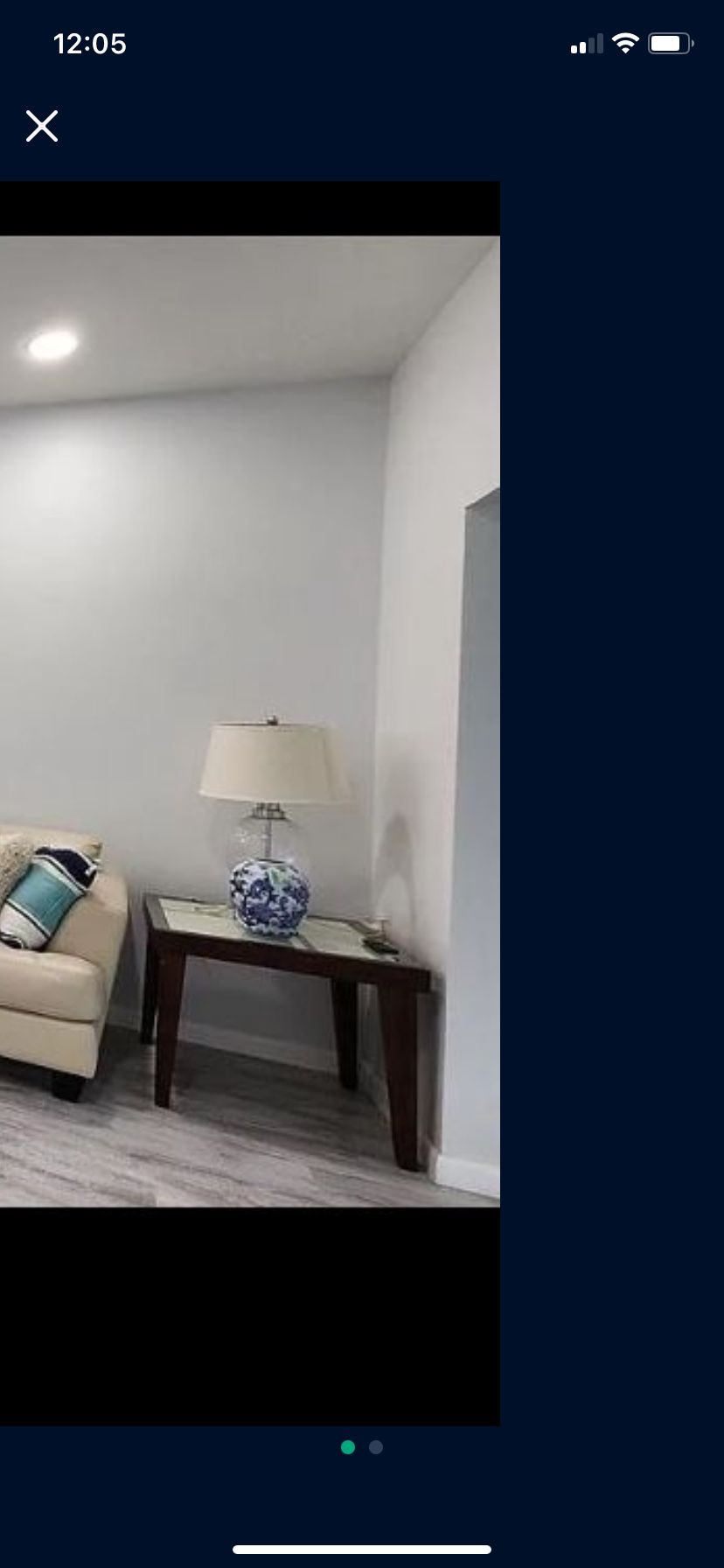 2 End Tables And Lamp